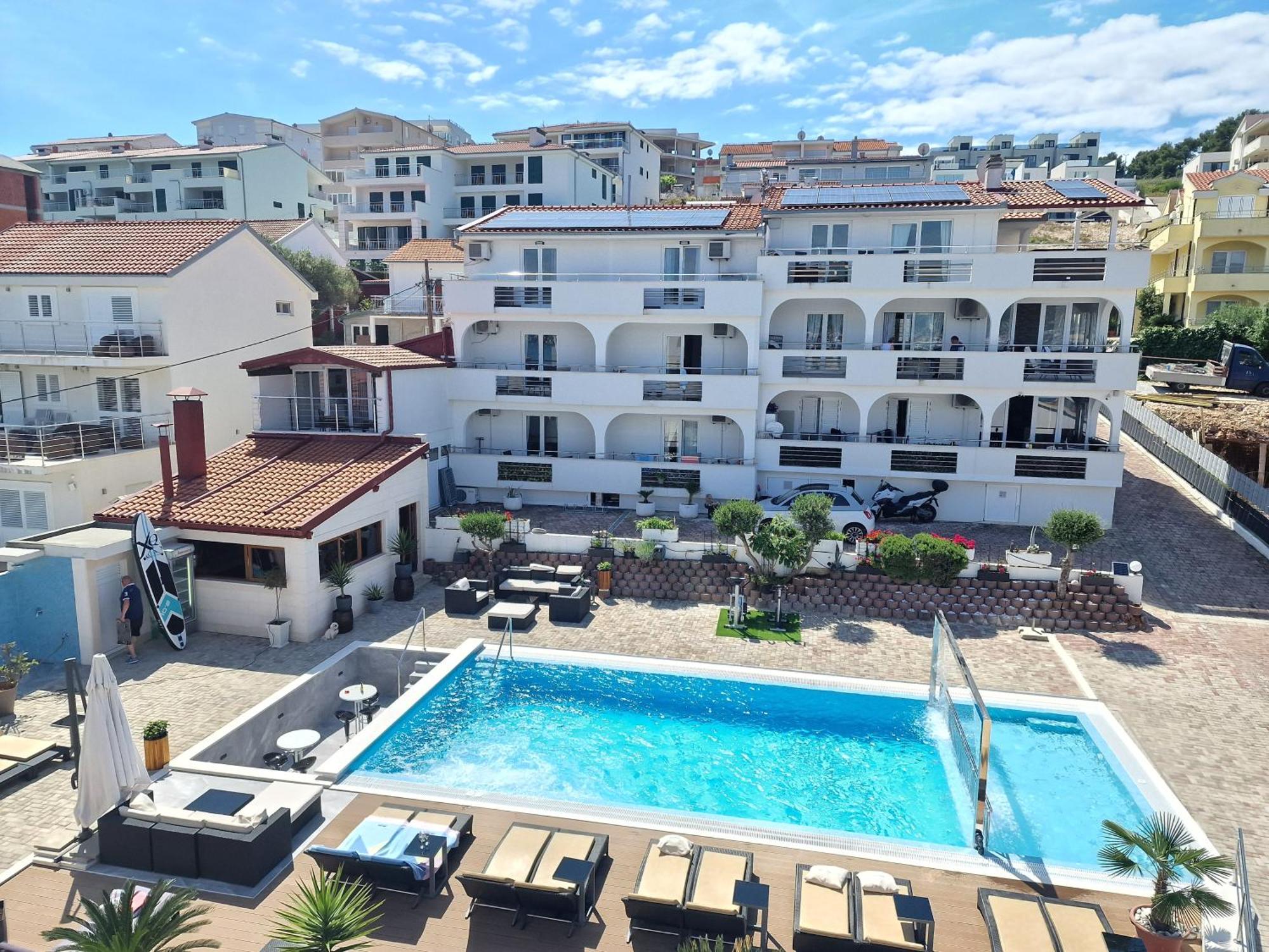 Apartments Silva With A View Of Sea Trogir Eksteriør billede