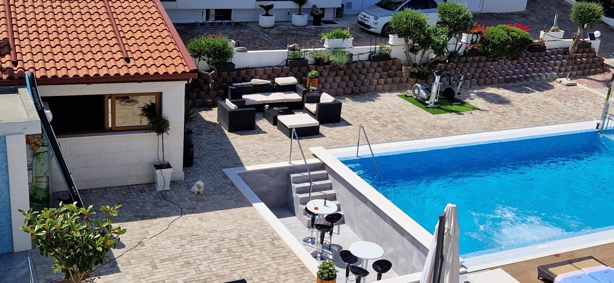 Apartments Silva With A View Of Sea Trogir Værelse billede